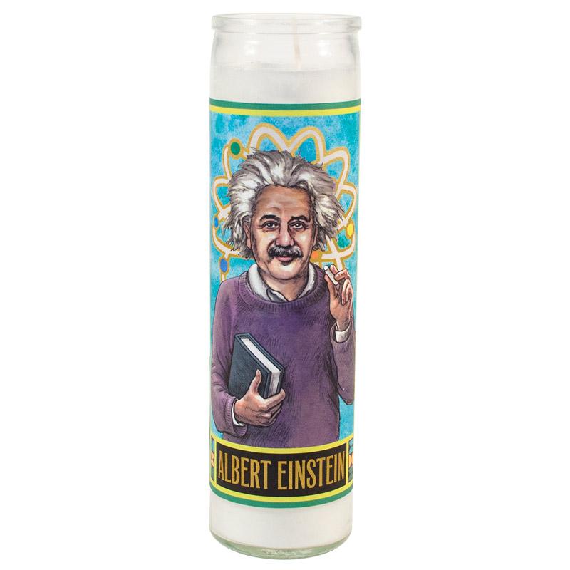 Einstein Secular Saint Candle