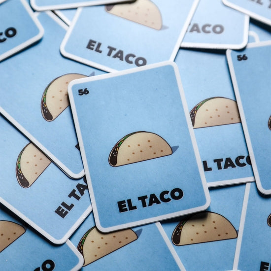 El Taco Loteria Sticker