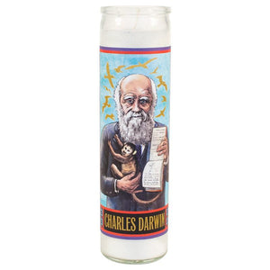 Darwin Secular Saint Candle