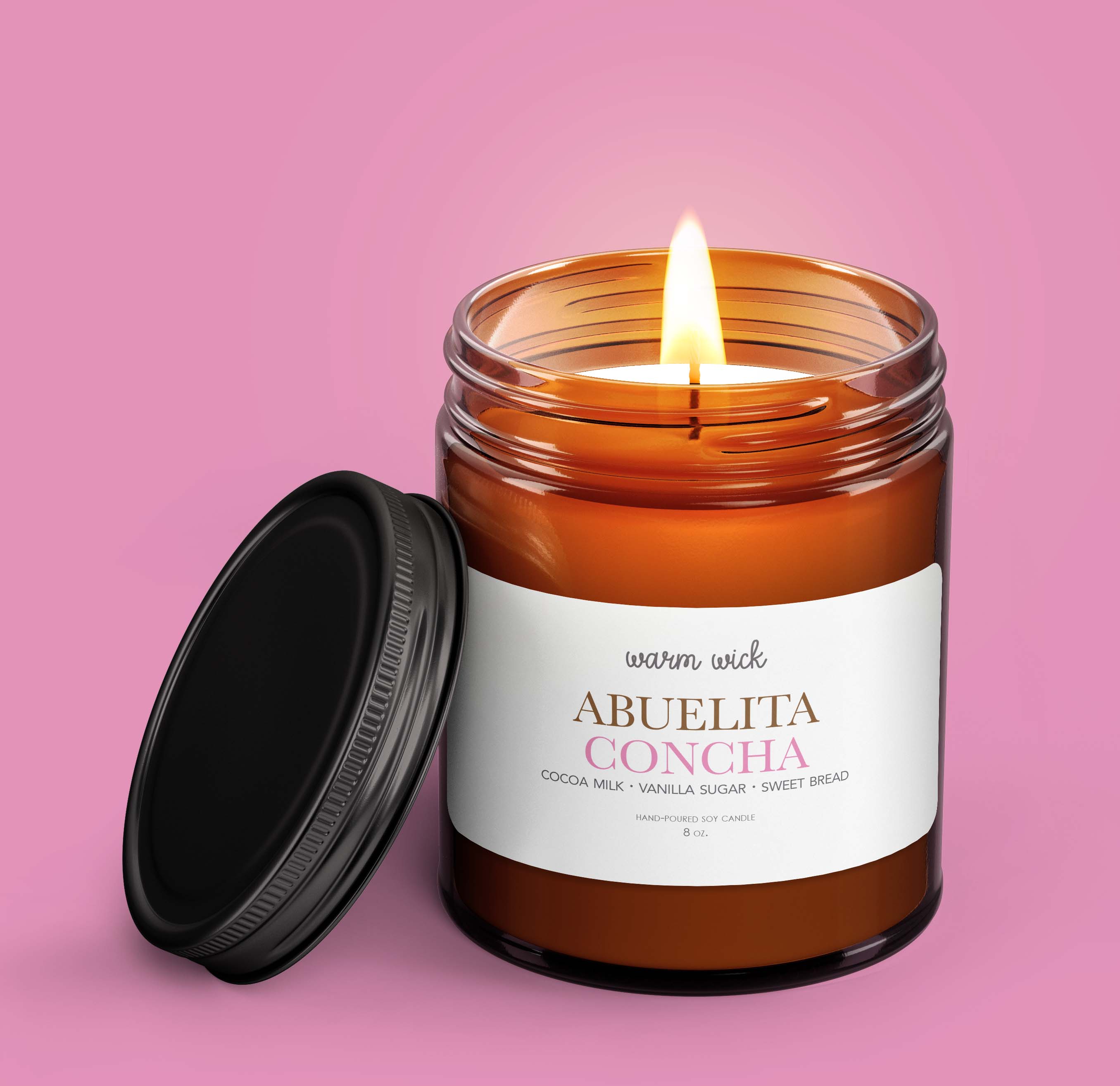 Abuelita Concha Candle