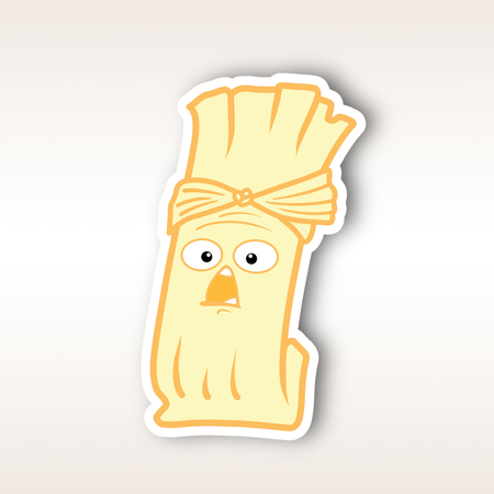 Kawaii Tamale Stickers