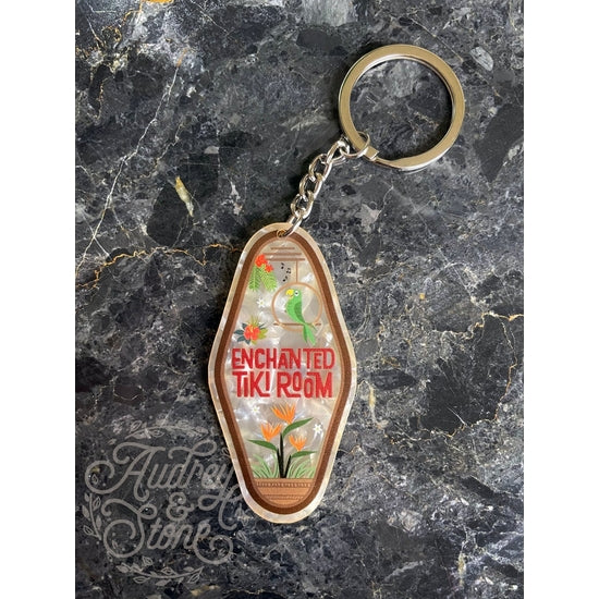 Enchanted Tiki Room Acrylic Keychain