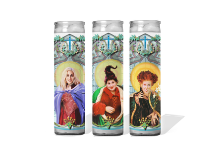 Hocus Pocus - Sanderson Sisters Celebrity Candle Set of 3