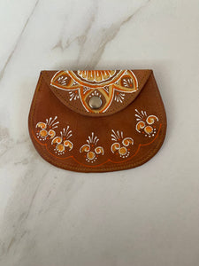 Malala leather coin purse