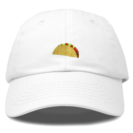 Taco Dad Hat - White