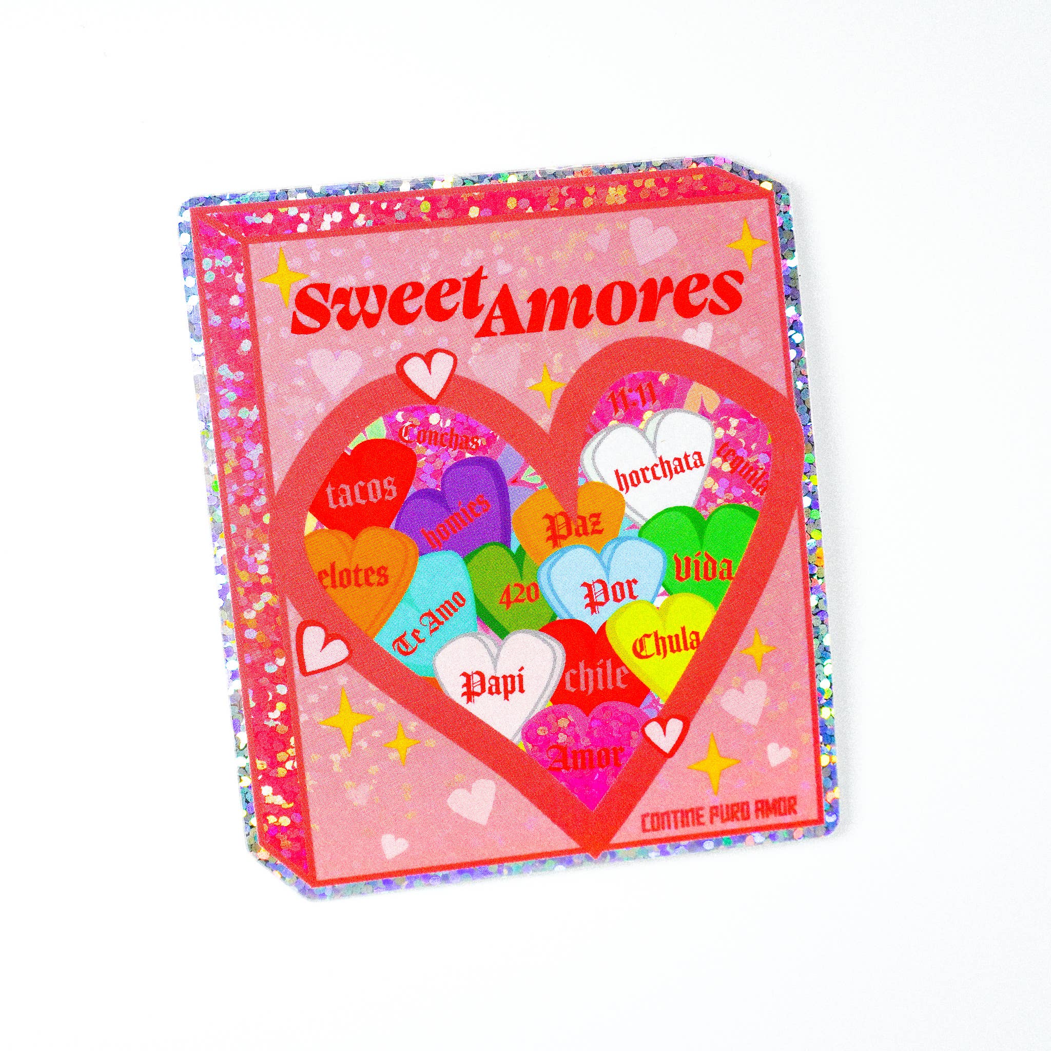 Sweet Amores 3" Sticker