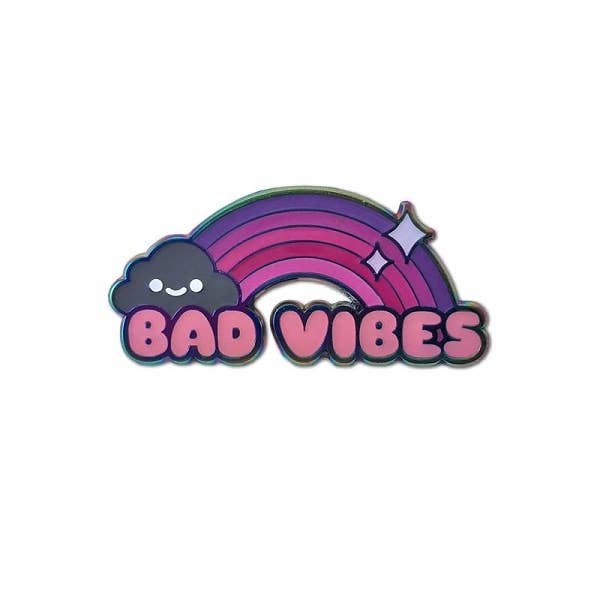 Bad Vibes Enamel Pin