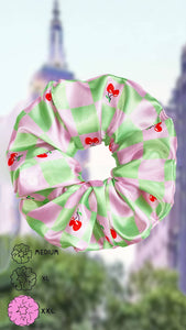 Cherry Picnic Scrunchie