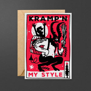 Krampus Christmas Card