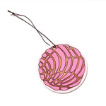 Pink Concha  Air Freshener (Strawberry)