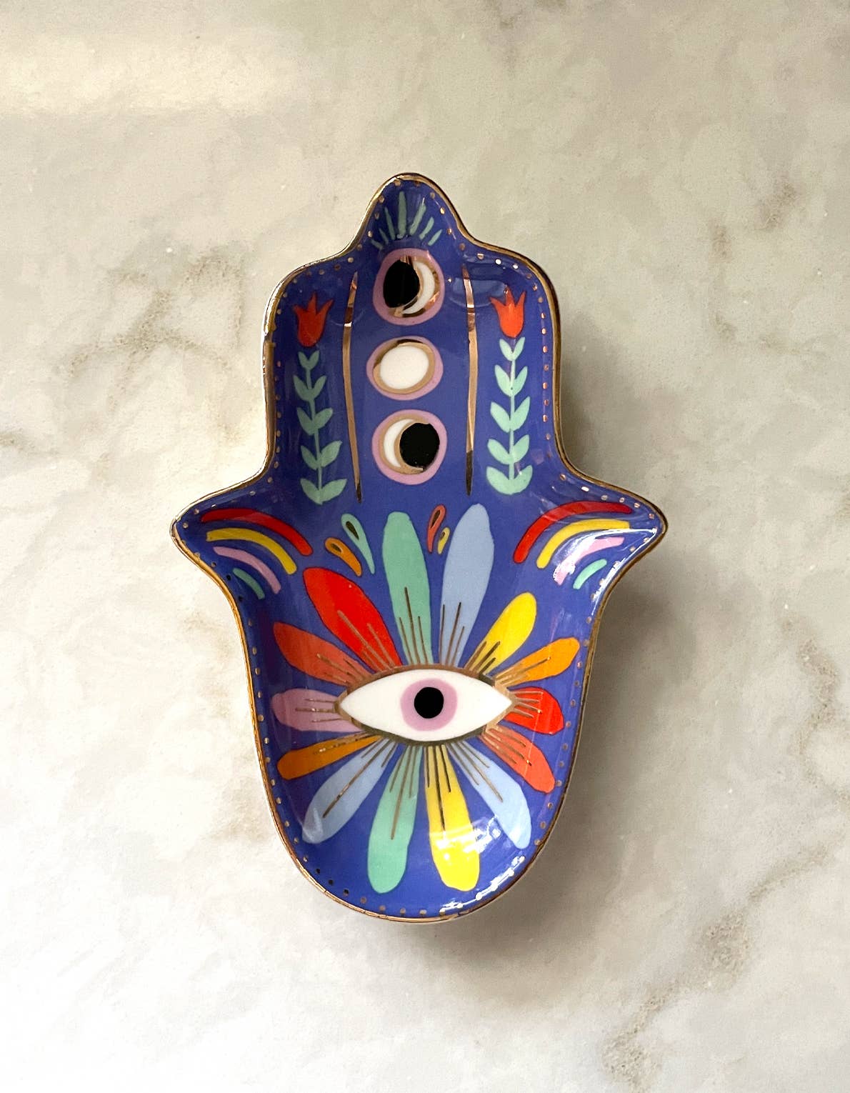 Hamsa Trinket Dish