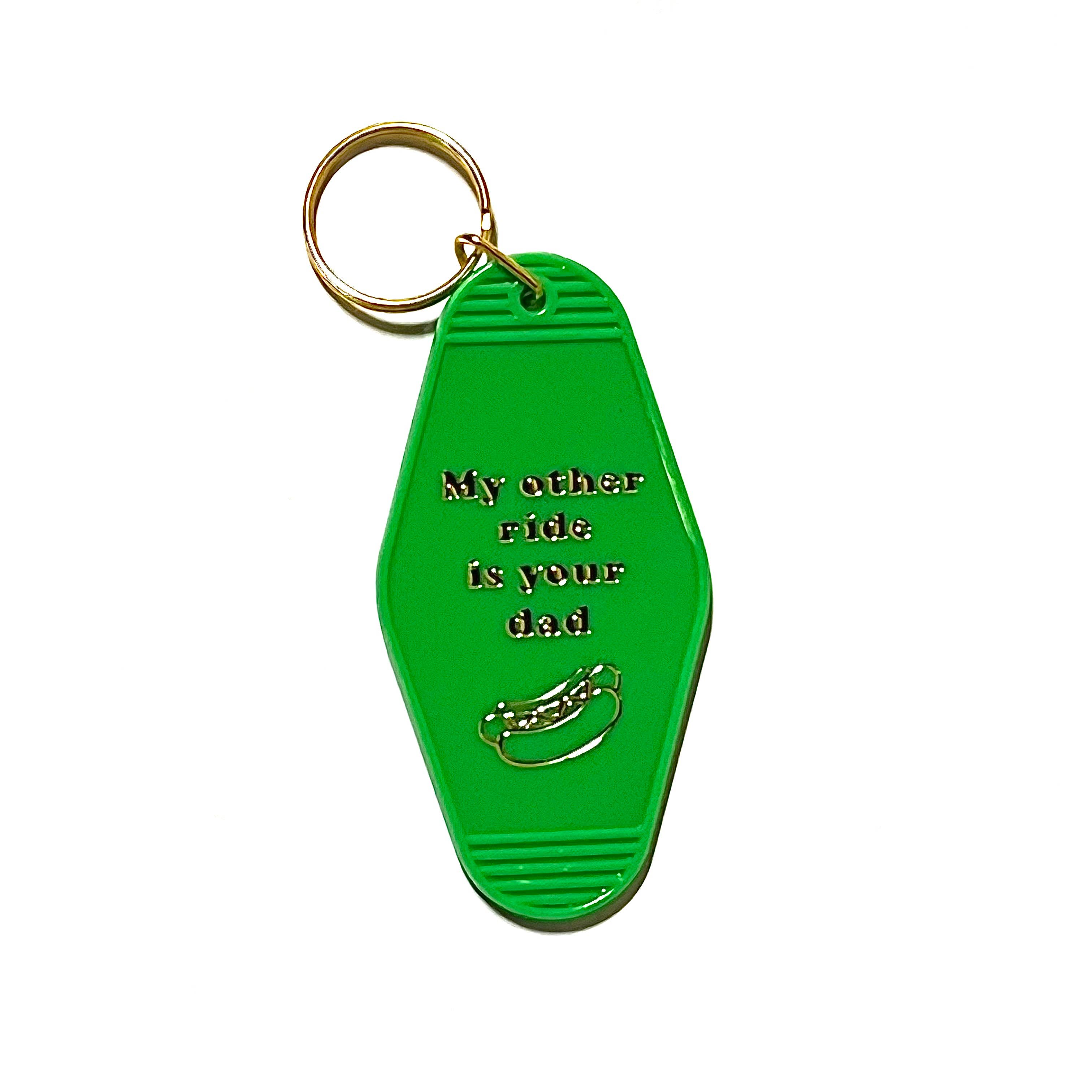 My Other Ride Keychain