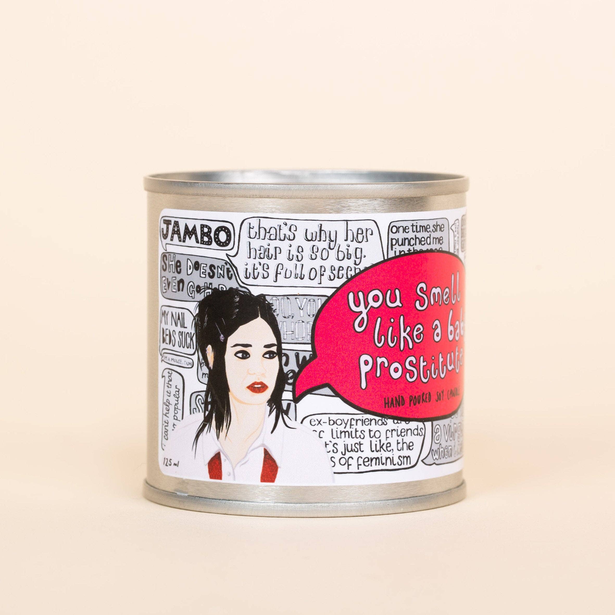 Baby Prostitute Paint Can Soy Candle