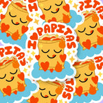 Papitas Holographic Sticker
