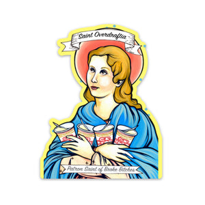 Saint Overdraftia Sticker