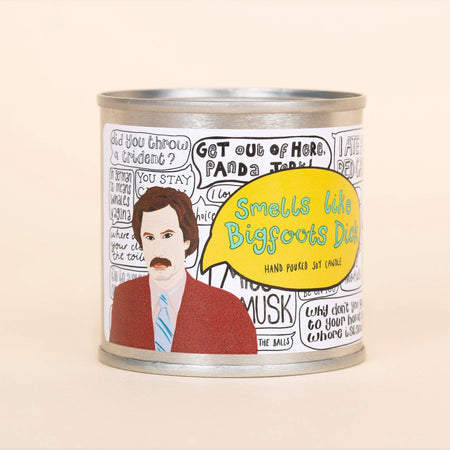 Bigfoots Dick Paint Can Soy Candle