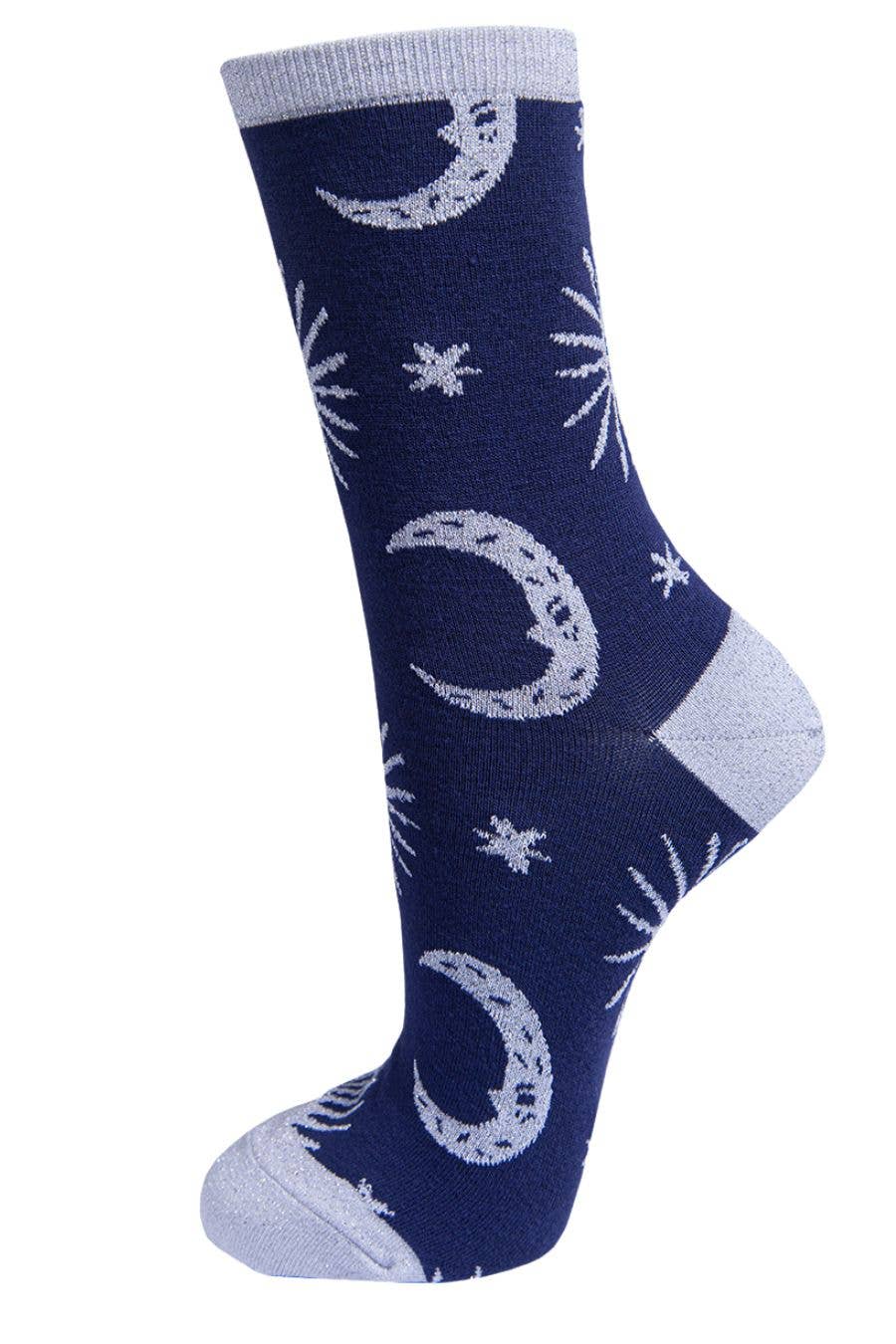 Womens Moon Star Socks