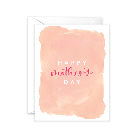 Mother's Day Brushstrokes Card