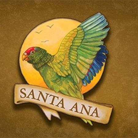 Green Parrots Santa Ana Decal Sticker