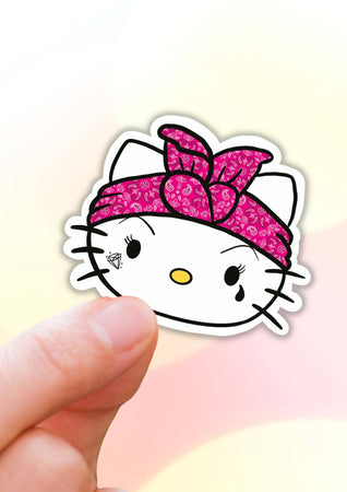 Latina hello kitty sticker