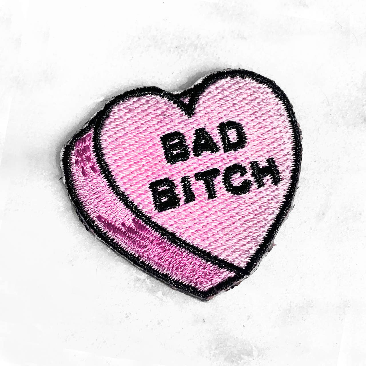 Candy Heart Patch Bad Bitch