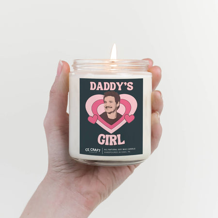 Pedro Pascal Daddy's Girl Candle