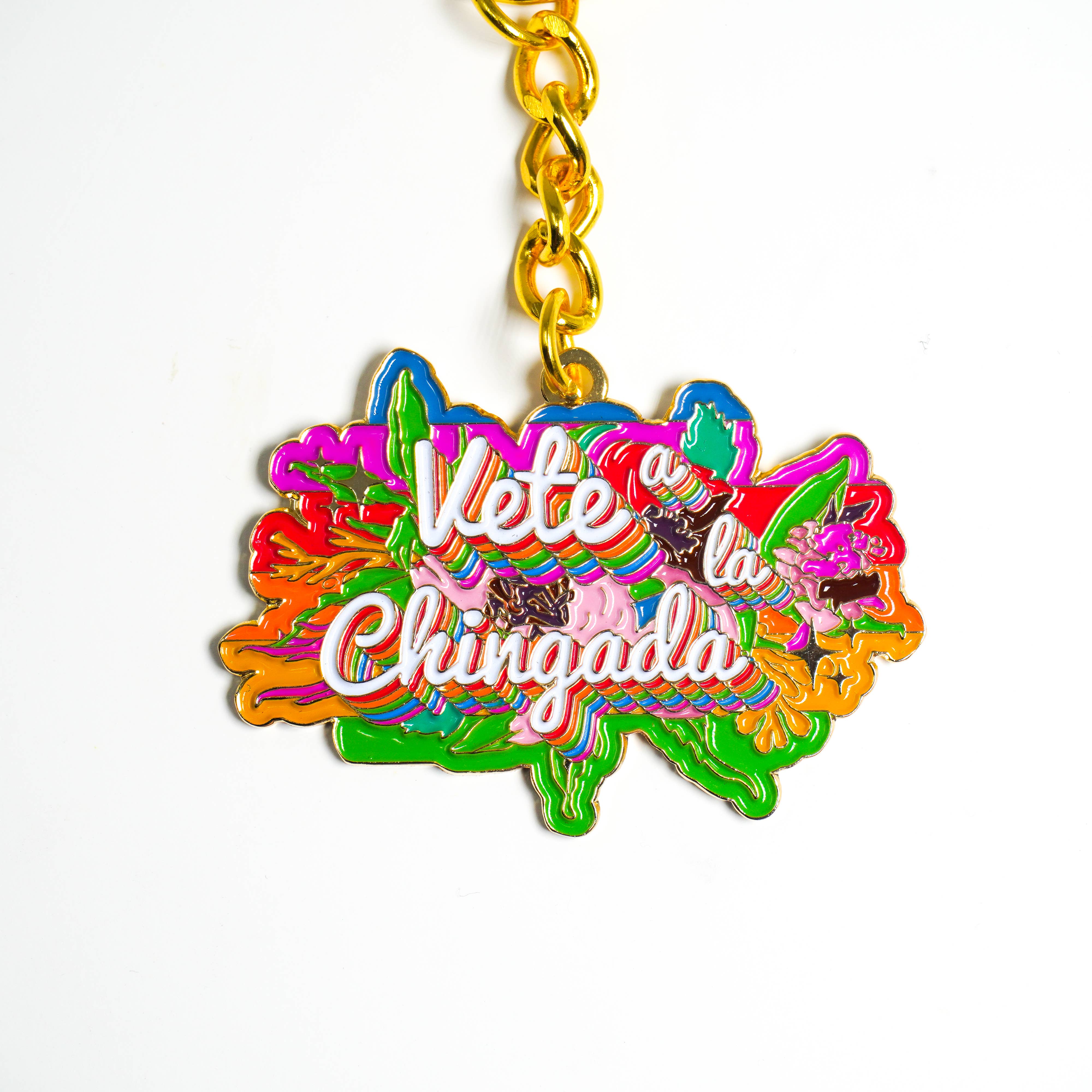 Vete a La Chingada Keychain