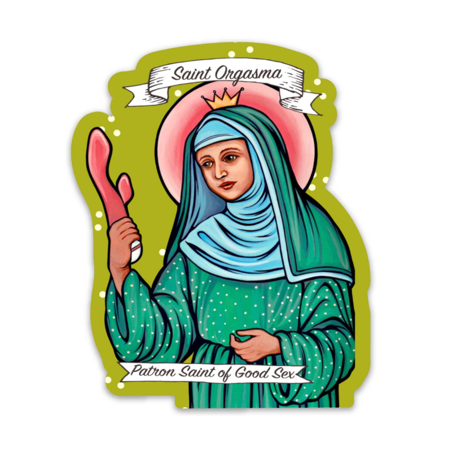 Saint Orgasma Sticker