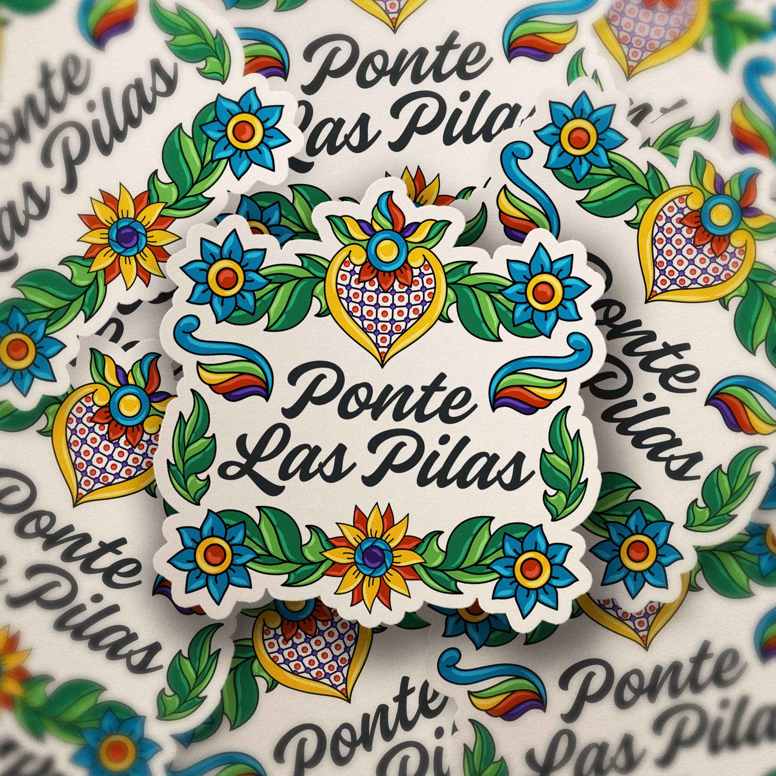 Ponte Las Pilas Sticker