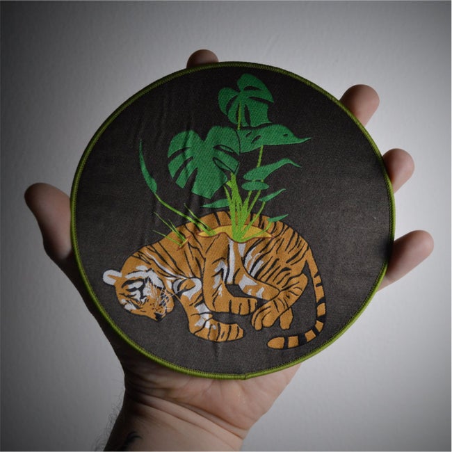 Tiger (Olive Green) Patch By Ziero