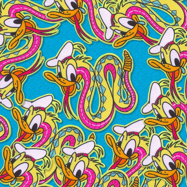 Donald Snake Patch By Ziero