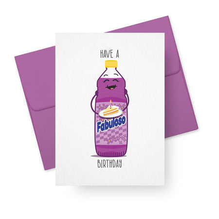 Fabuloso Birthday Card