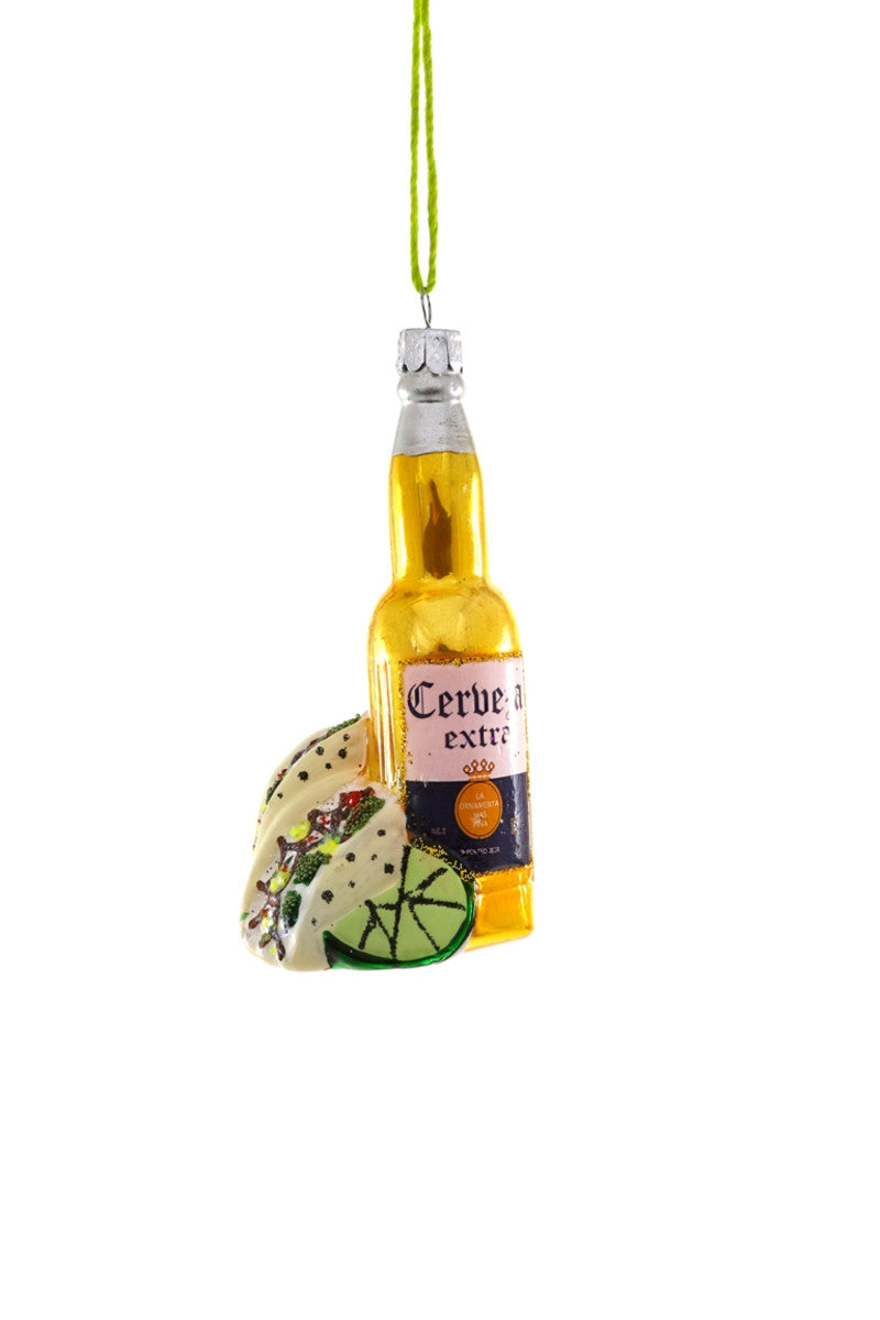 Beer and Tacos Ornament