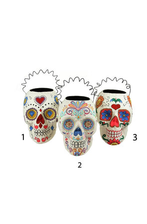 Sugar Skull Halloween Candy Buckets