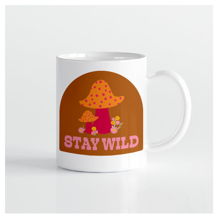 Wild Mushrooms Mug