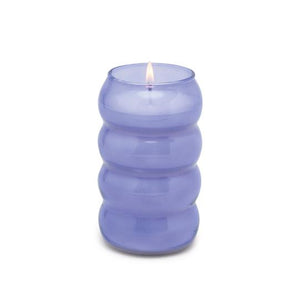 Realm Bubble Ribbed Glass Candle