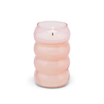 Realm Bubble Ribbed Glass Candle