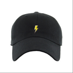 Thunder Bolt Embroidered Dad Hat