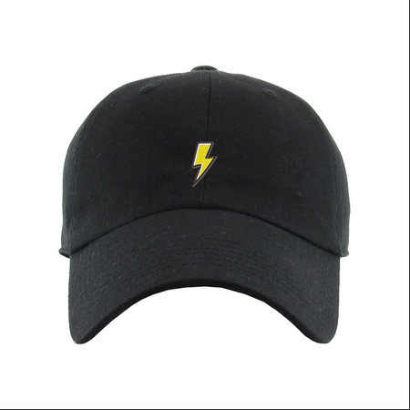 Thunder Bolt Embroidered Dad Hat