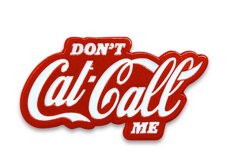 Cat Call Pin