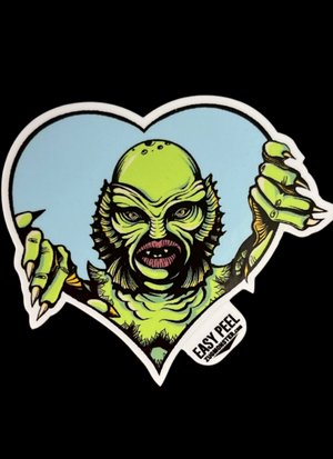 Monster Tease Heart Stickers
