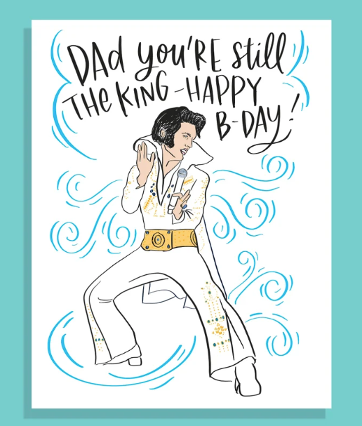Dad You're Still The King Greeting Card