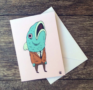 Business Fish Card