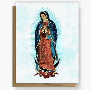 Virgen de Guadalupe Card
