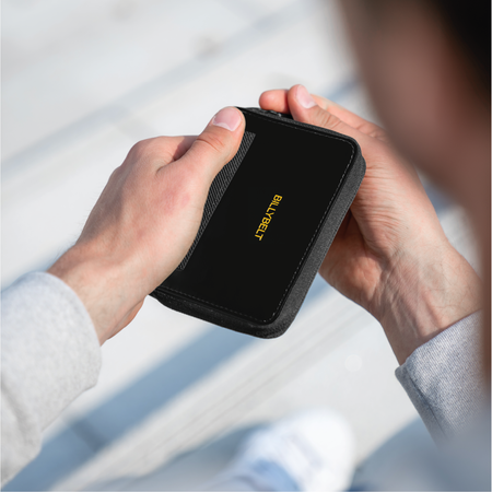 PU wallet - Black