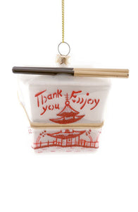 Chinese Takeout Box Ornament