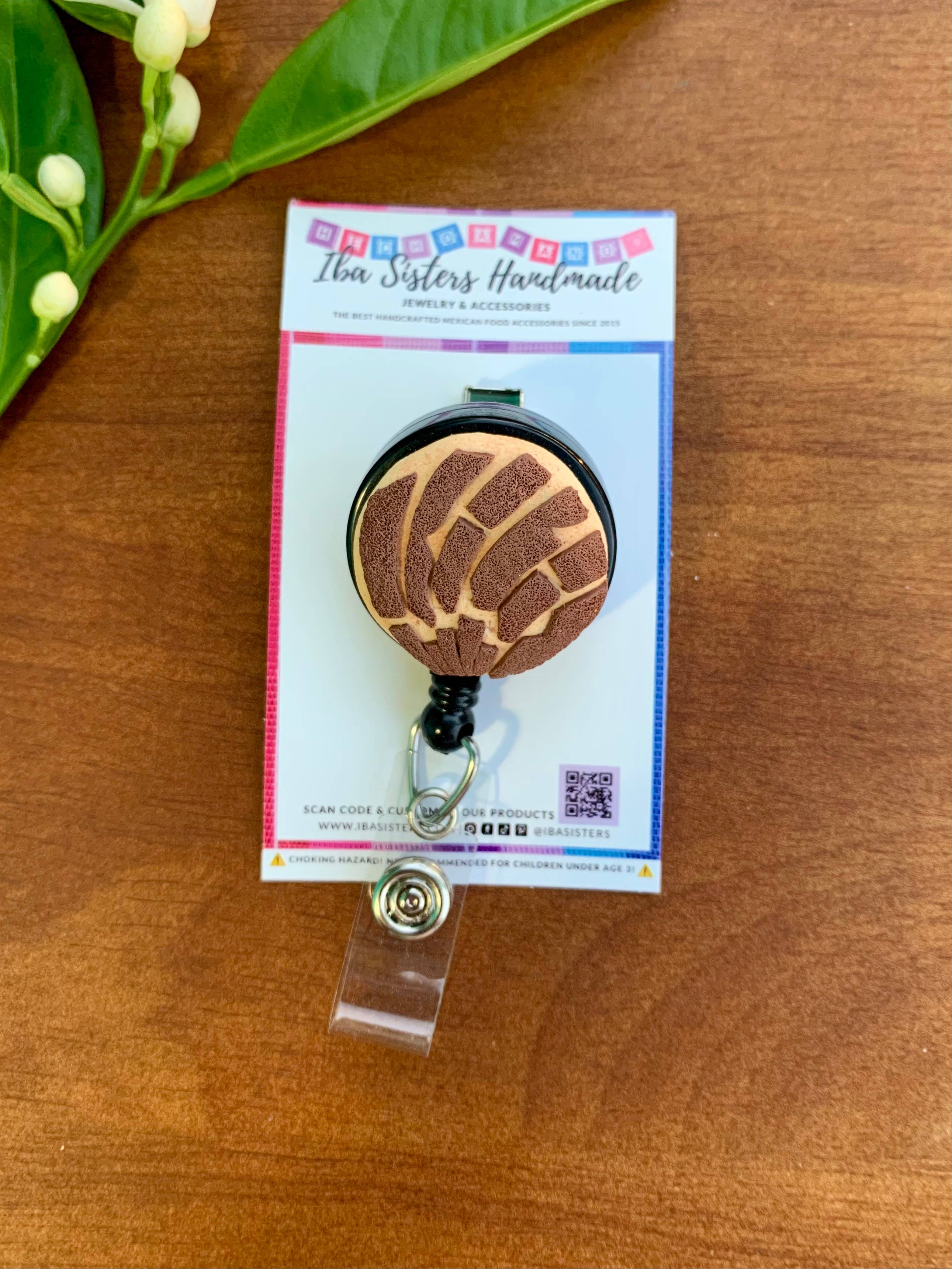 Pan Dulce Concha Badge Reel