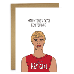 Ken You Not Valentines Day Card