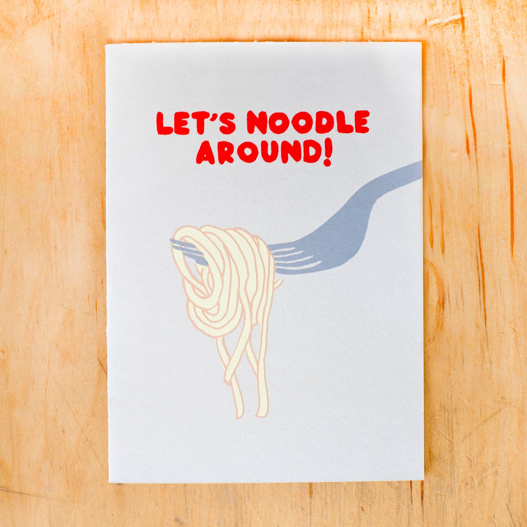 lets noodle around card