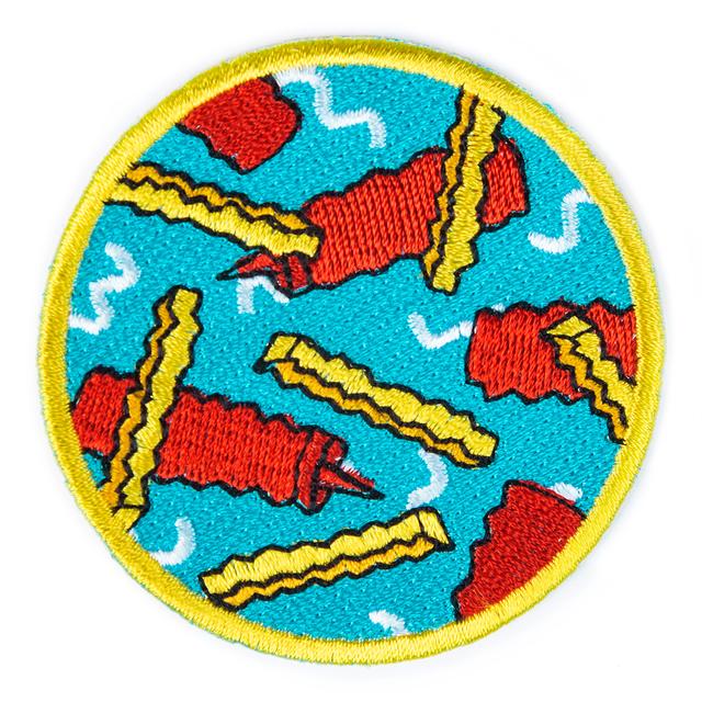 Fast Food Iron on Patch